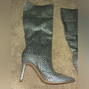 Rhinestone boots never worn unknown brand size 7.5